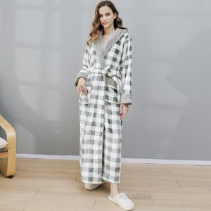 peignoir femme doudou doux