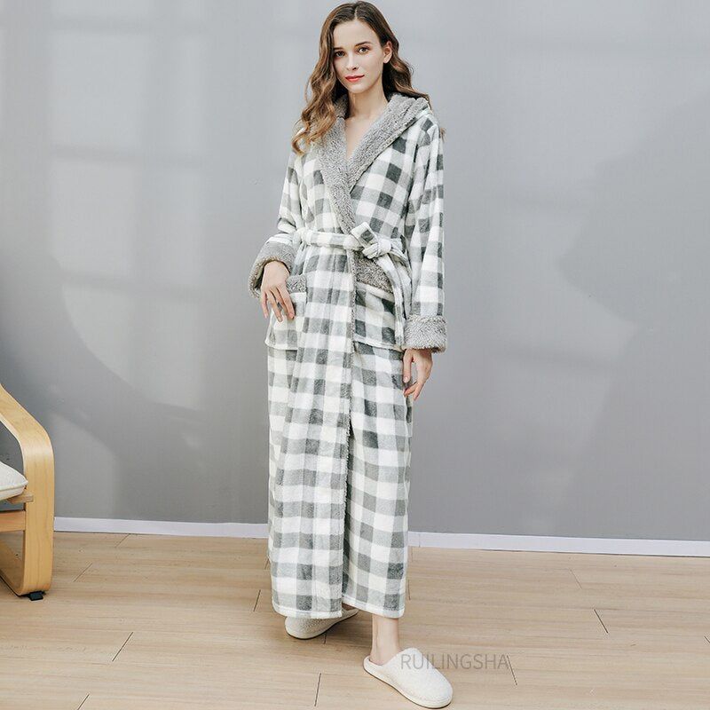 peignoir femme doudou doux