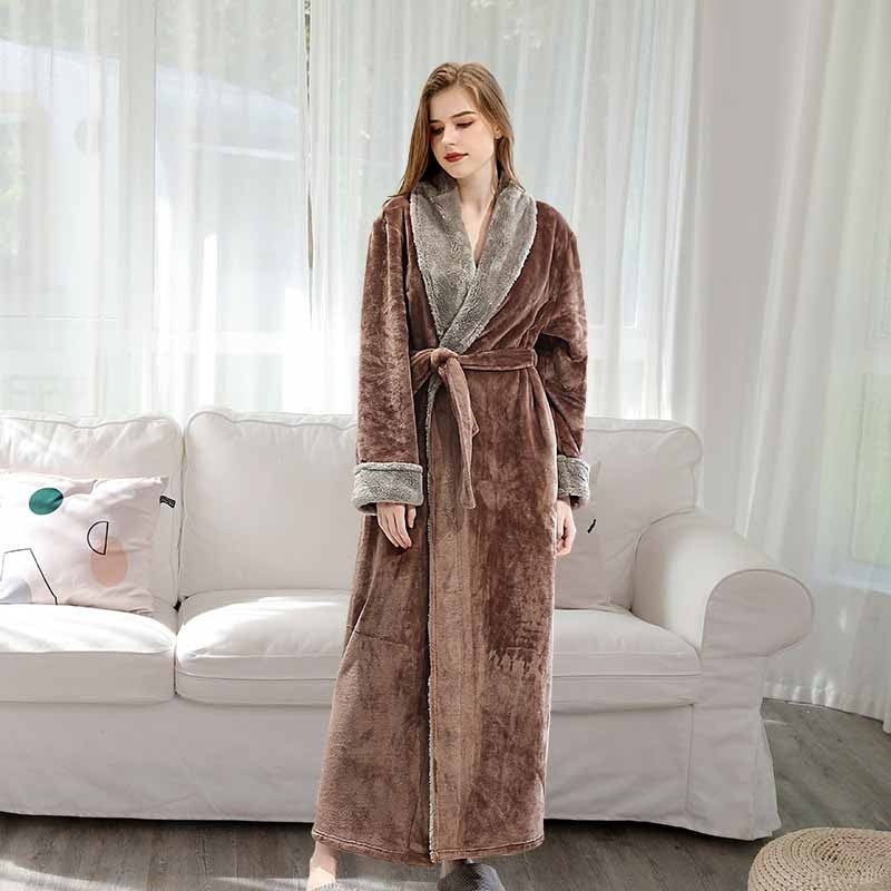 peignoir femme doux et confortable