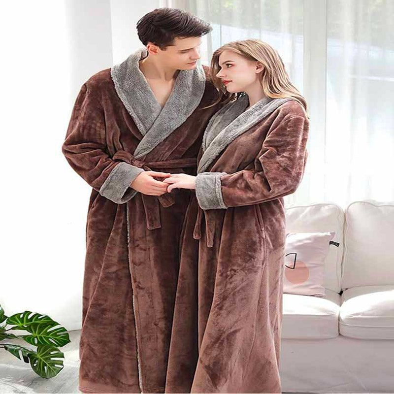 peignoir femme en tissu moelleux