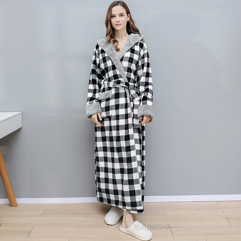 peignoir femme extra moelleux