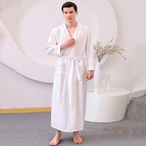 peignoir fin homme