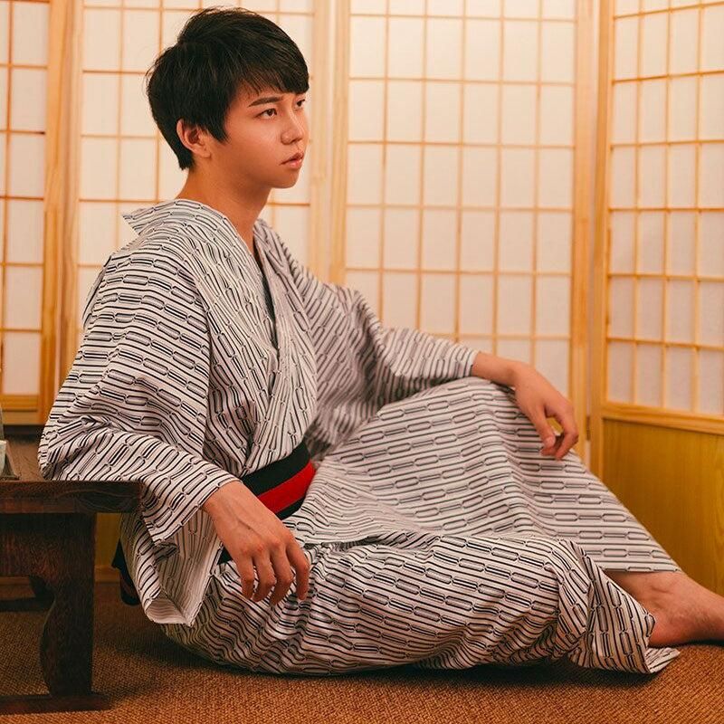 peignoir homme kimono samouraï