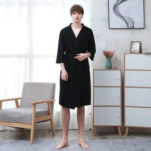 peignoir homme sans capuche