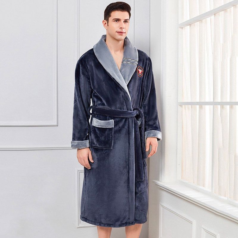 peignoir homme tout doux
