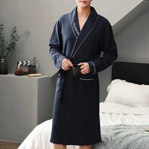peignoir kimono coton homme