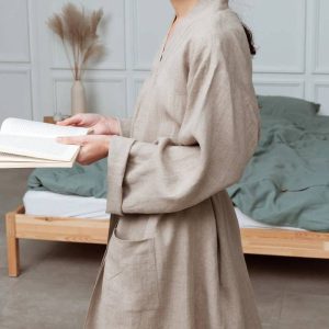 peignoir kimono femme en soie