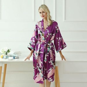 peignoir kimono japonais grande taille