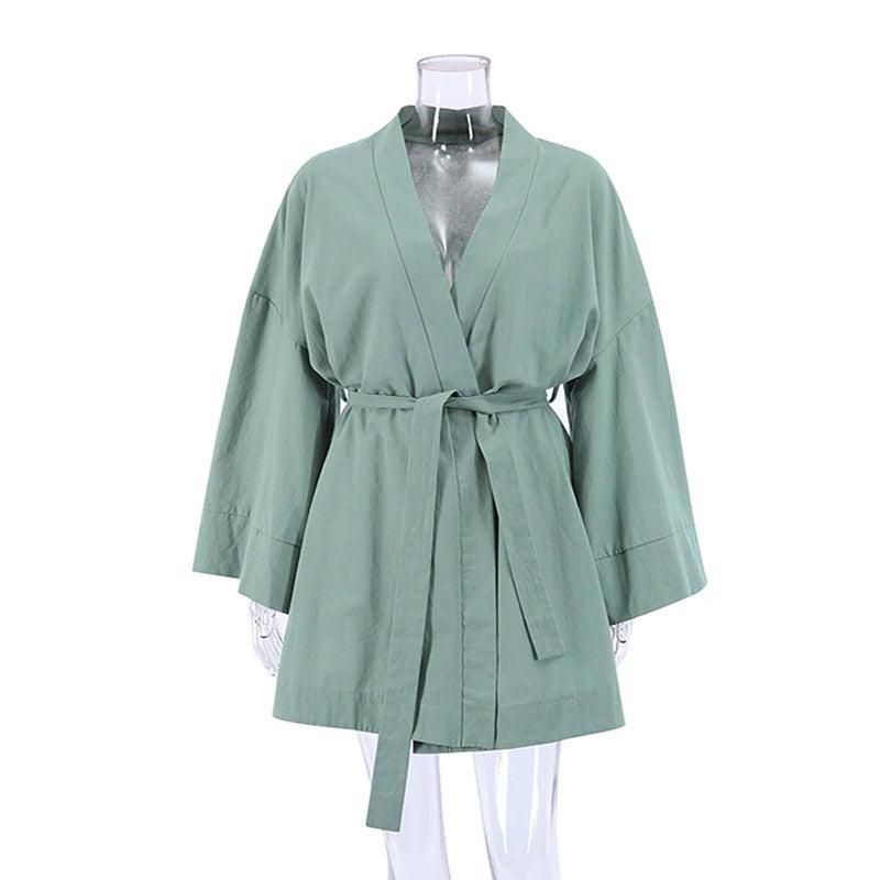peignoir kimono léger