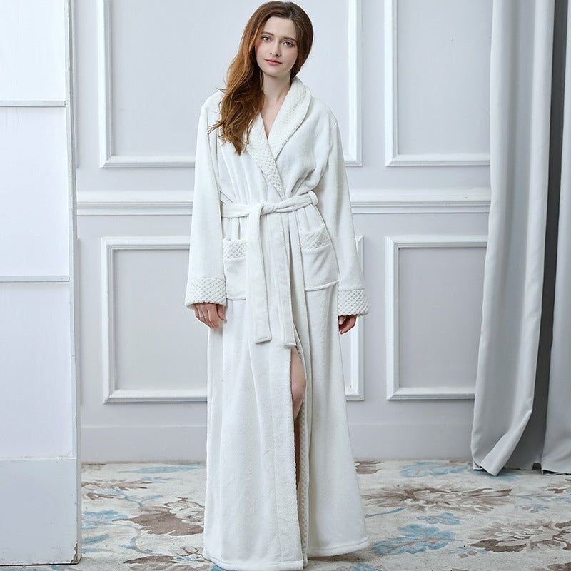 peignoir kimono polaire