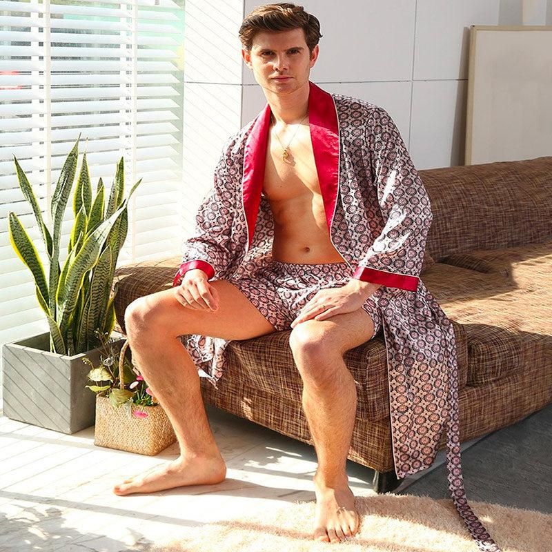 peignoir léger pour homme