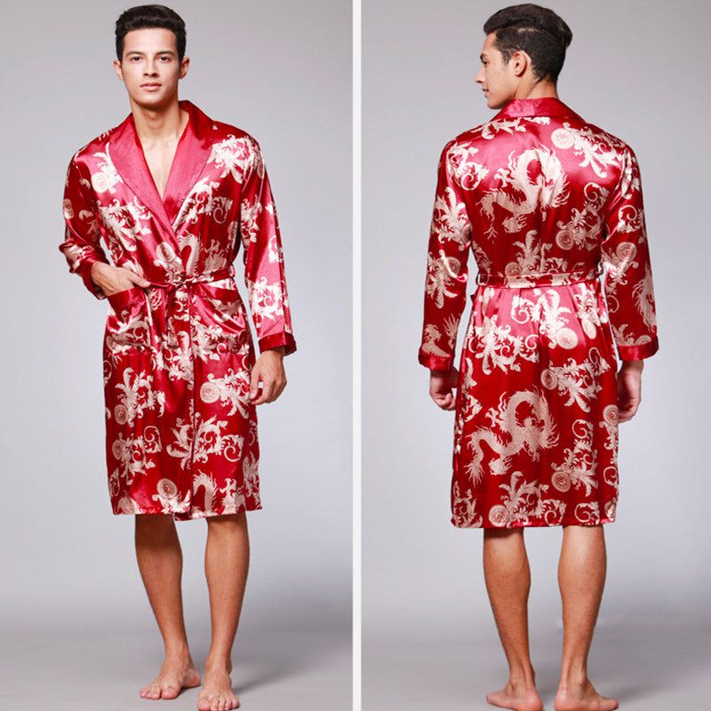 peignoir homme style japonais