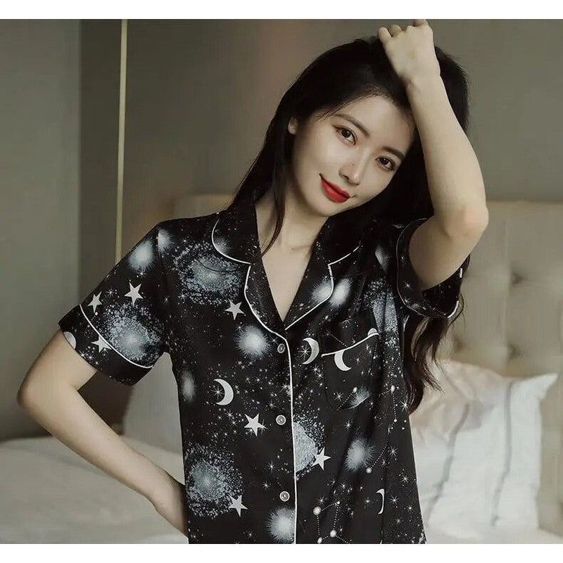 pijamas étoilés pour femmes
