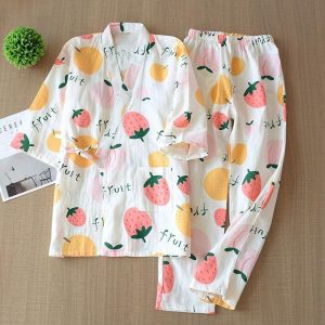 pyjama kimono coton