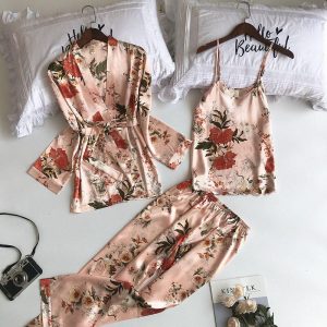 pyjama kimono trois pièces