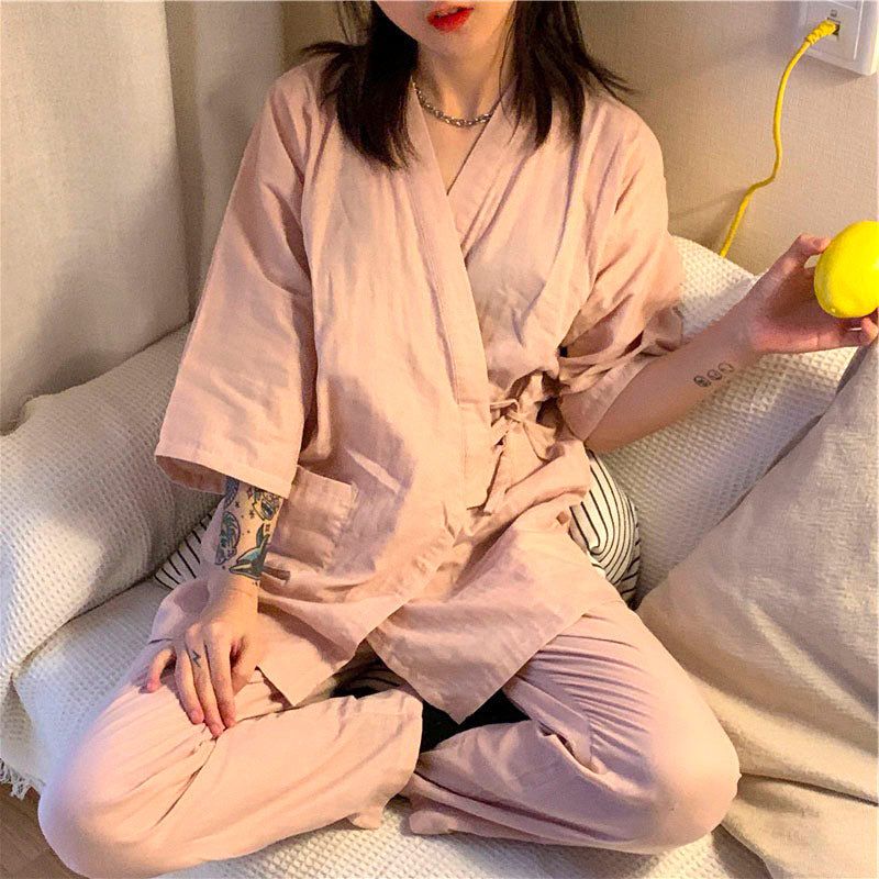 pyjama traditionnel kimono en tissu léger