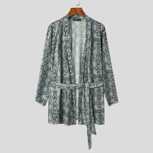 robe de chambre courte homme