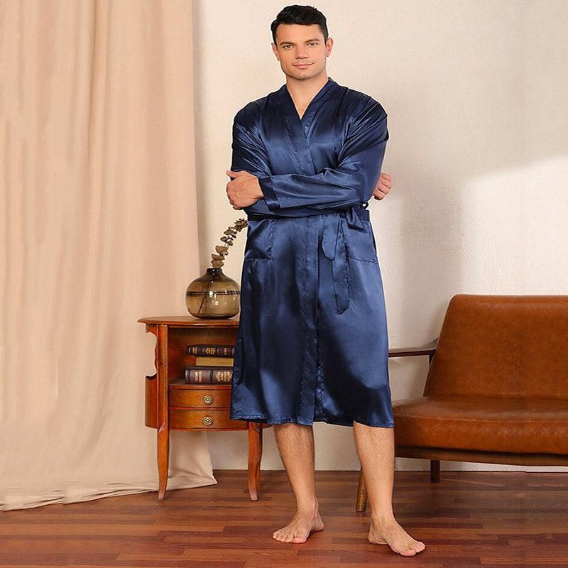 Robe de chambre élégante pour homme