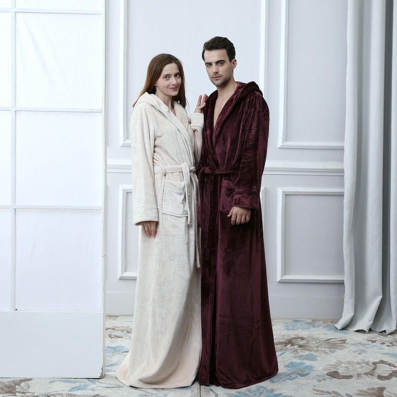robe de chambre en velours femme