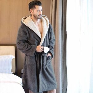 robe de chambre homme velours