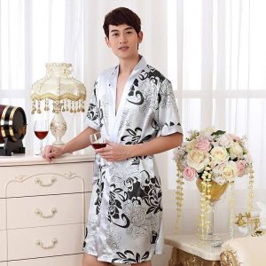 robe de chambre homme vintage