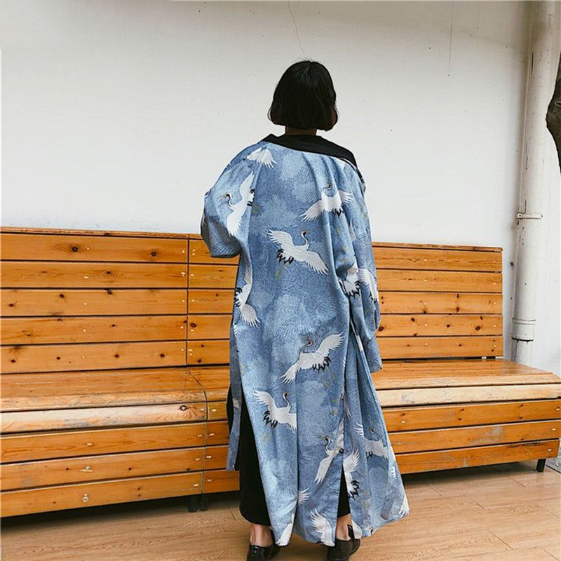 robe inspirée de l'Asie