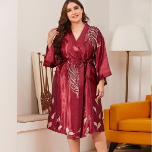 robe kimono longue grande taille