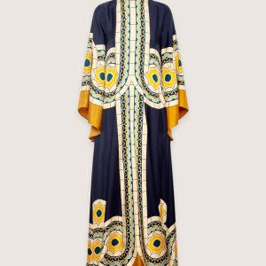 robe kimono réversible méditerranée