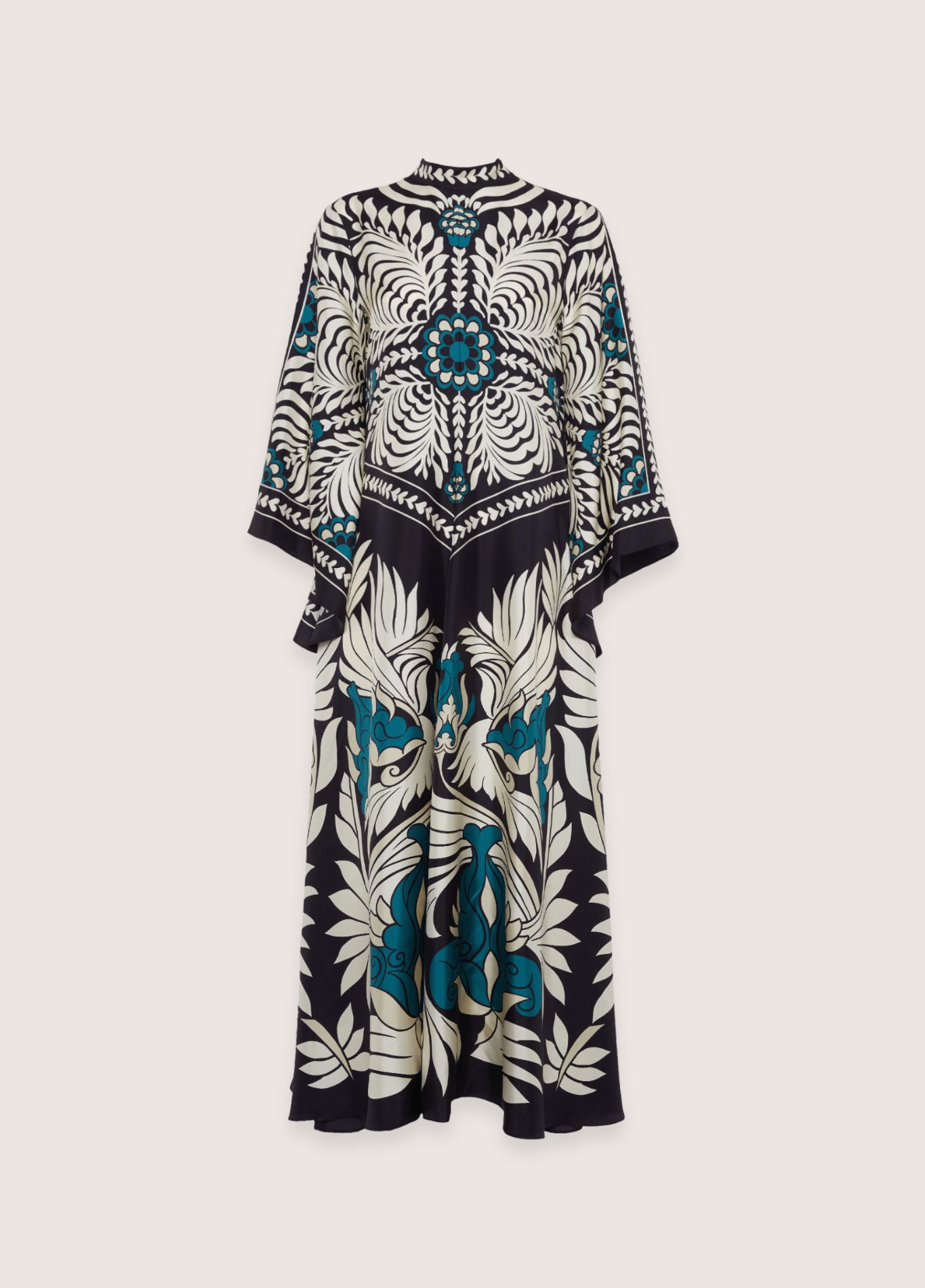 robe kimono réversible art botanique