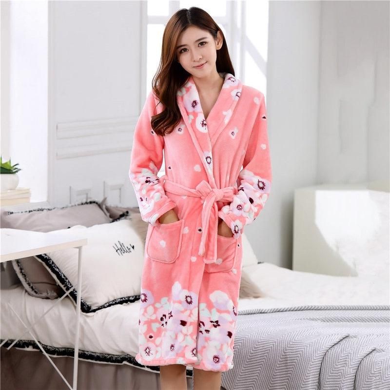 robe kimono velours