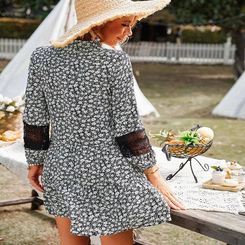 robe mi longue style kimono