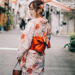 robe traditionnelle kimono