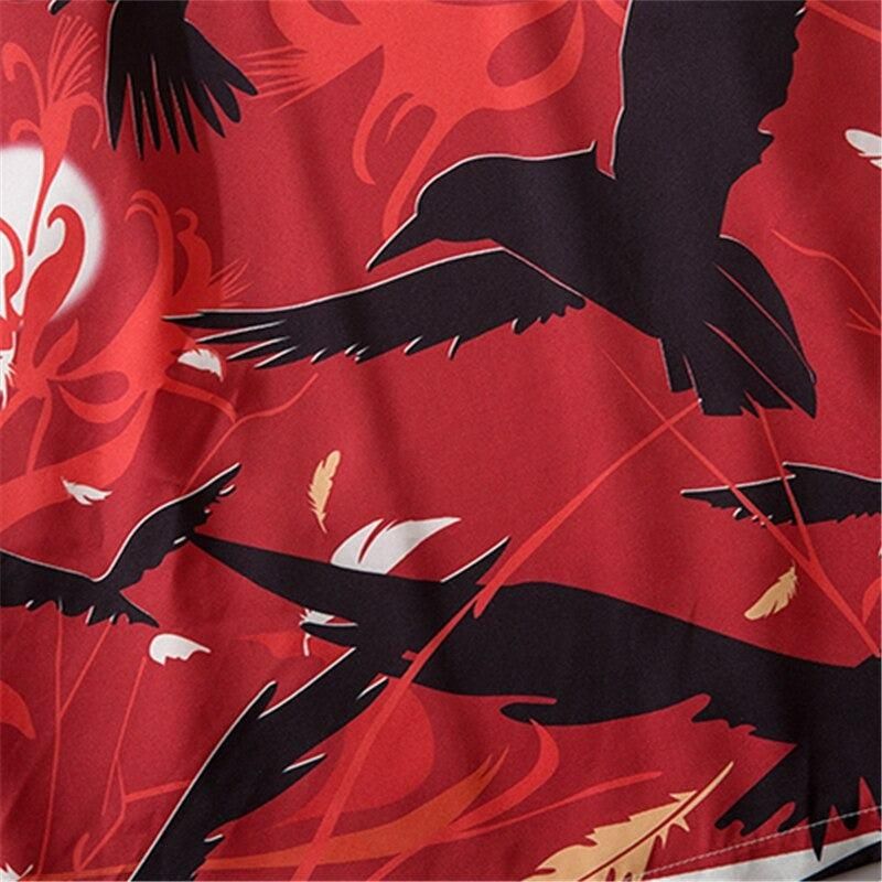 veste ample rouge pour homme