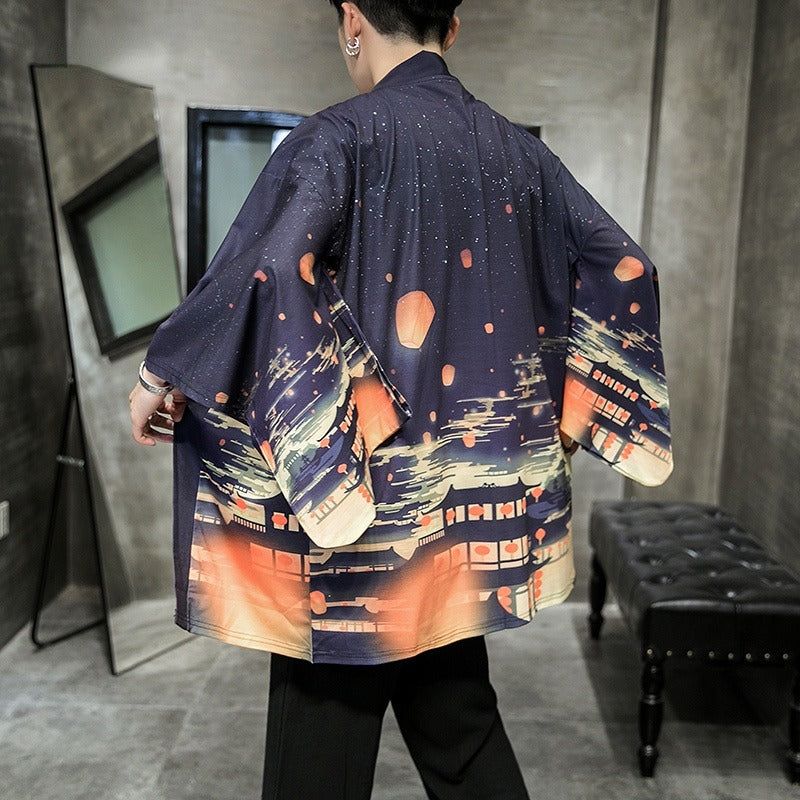 veste courte style kimono Japon