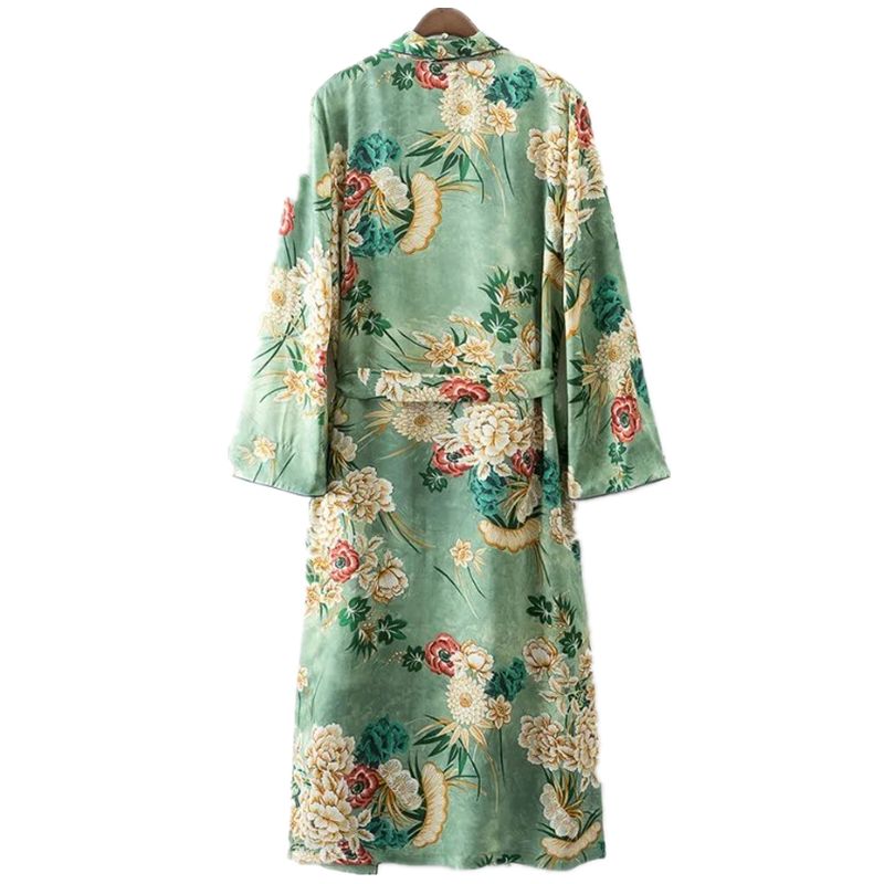 veste kimono à motifs