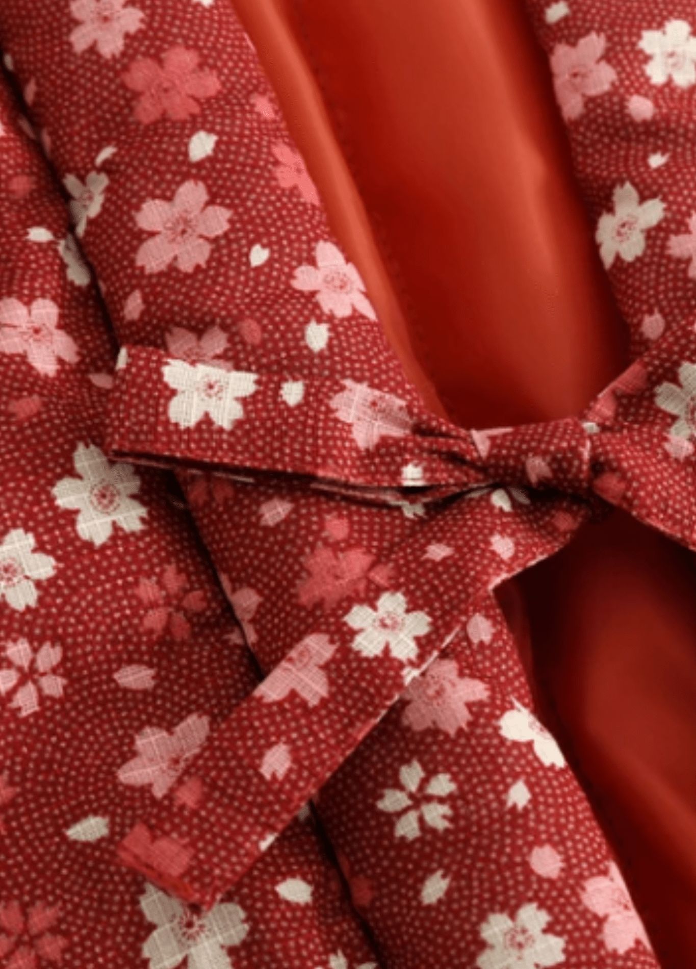 veste kimono aux motifs japonais