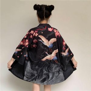 veste kimono coton japonais