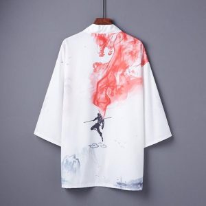 veste kimono court aura