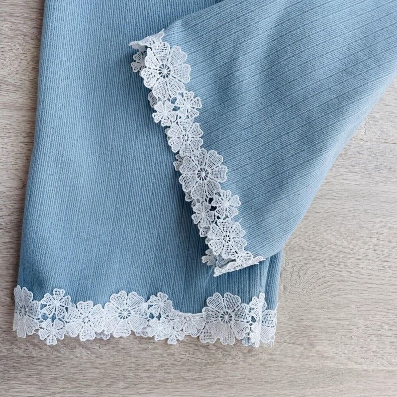 kimono élégant pour pyjama 3 pièces