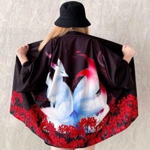 veste kimono esprit