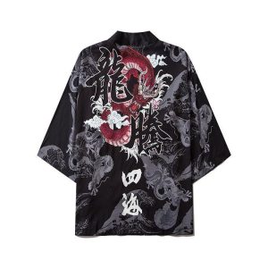veste kimono fureur du dragon