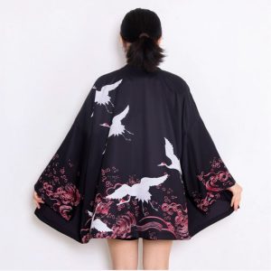 veste kimono haori femme