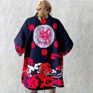 veste kimono japonais arcane