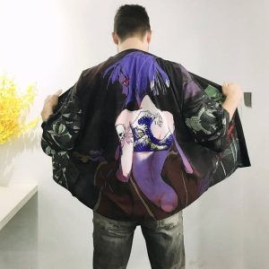 veste kimono japonais femme fatale