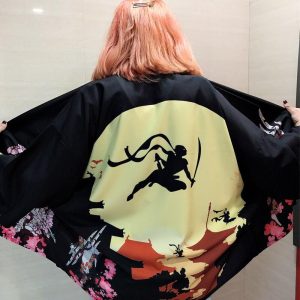 veste kimono japonais ninja