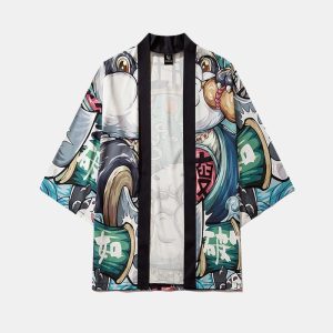kimono panda japonais