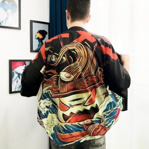 veste kimono japonais ramen homme