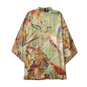 veste kimono jungle