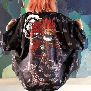 Veste Kimono Neko Samouraï