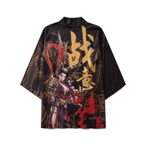 veste style bugeisha samourai